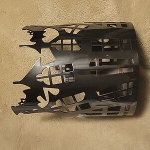 3 wick Halloween candle holder